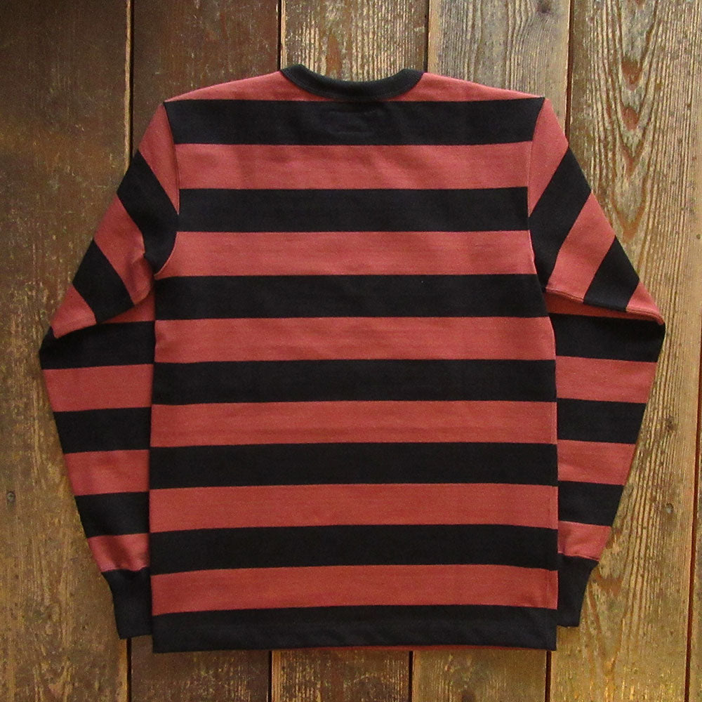 WESTRIDE/ウエストライド】HEAVY BORDER LONG TEE BLK/L.PINK – Stroke 