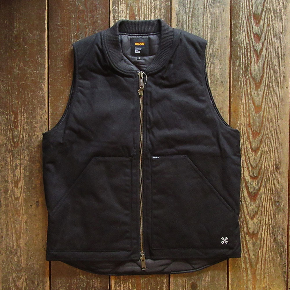 BLUCO/ブルコ】RIB COLLAR DUCK VEST – Stroke Clothing