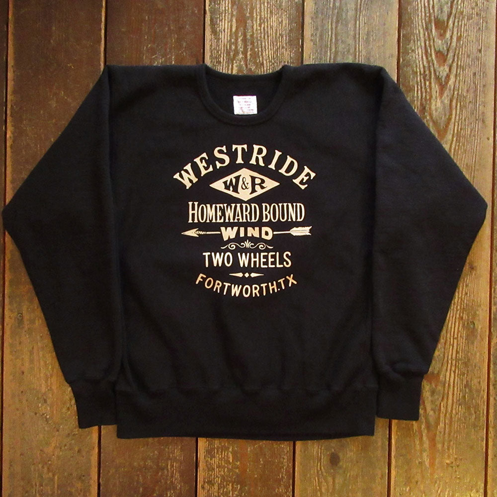 【WESTRIDE/ウエストライド】RW CREW 25-02 BLK