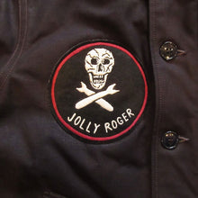 画像をギャラリービューアに読み込む, 【FREEWHEELERS/フリーホイーラーズ】“KNUCKLE BONES” on “AAF 90thBG 400thBSQ” CIVILIAN DECK JACKET
