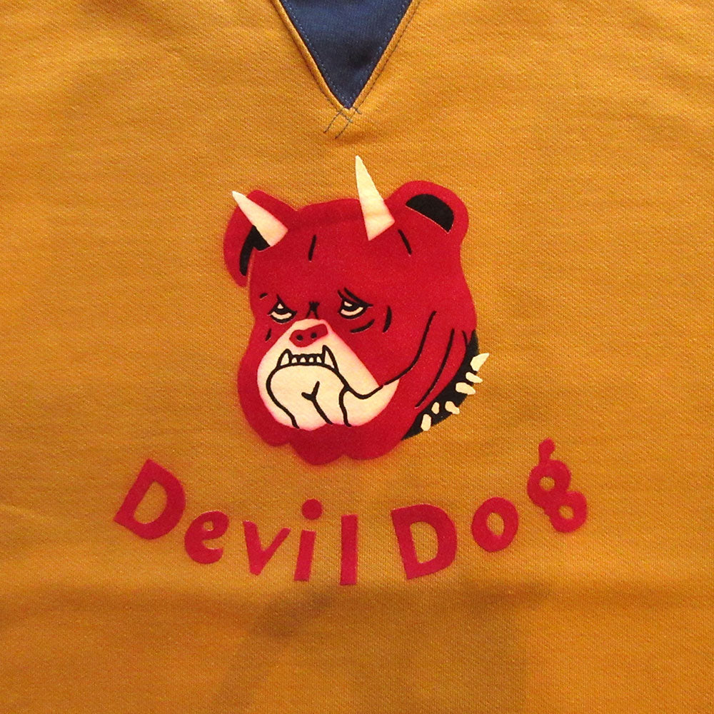 FREEWHEELERS/フリーホイーラーズ】“Devil Dog” DOUBLE V SWEAT SHIRT