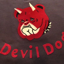 画像をギャラリービューアに読み込む, 【FREEWHEELERS/フリーホイーラーズ】“Devil Dog” DOUBLE V SWEAT SHIRT CHARCOAL BLACK ｘ SOOT BLACK
