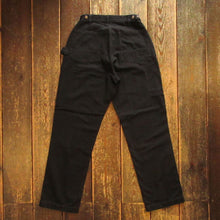 画像をギャラリービューアに読み込む, 【FREEWHEELERS/フリーホイーラーズ】“CHOPPER BUILDER” WORK TROUSERS YARN-DYED RUDE BLACK
