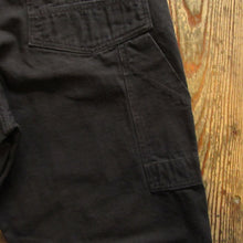 画像をギャラリービューアに読み込む, 【FREEWHEELERS/フリーホイーラーズ】“CHOPPER BUILDER” WORK TROUSERS YARN-DYED RUDE BLACK
