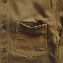 画像をギャラリービューアに読み込む, 【FREEWHEELERS/フリーホイーラーズ】“Gemsa” WORK SHIRT KHAKI OLIVE
