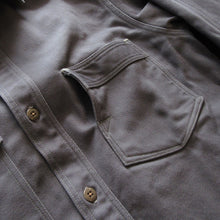 画像をギャラリービューアに読み込む, 【FREEWHEELERS/フリーホイーラーズ】“Gemsa” WORK SHIRT STEEL GRAY
