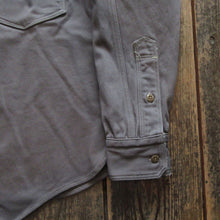 画像をギャラリービューアに読み込む, 【FREEWHEELERS/フリーホイーラーズ】“Gemsa” WORK SHIRT STEEL GRAY
