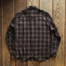 画像をギャラリービューアに読み込む, 【SUGAR CANE/シュガーケーン】OMBRE CHECK WESTERN SHIRT
