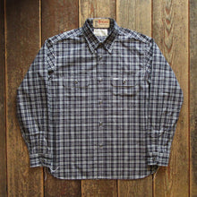 画像をギャラリービューアに読み込む, 【SUGAR CANE/シュガーケーン】FICTION ROMANCE 4oz. INDIGO CHECK WORK SHIRT
