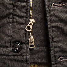 画像をギャラリービューアに読み込む, 【FREEWHEELERS/フリーホイーラーズ】“DECK WORKER JACKET”  JET BLACK
