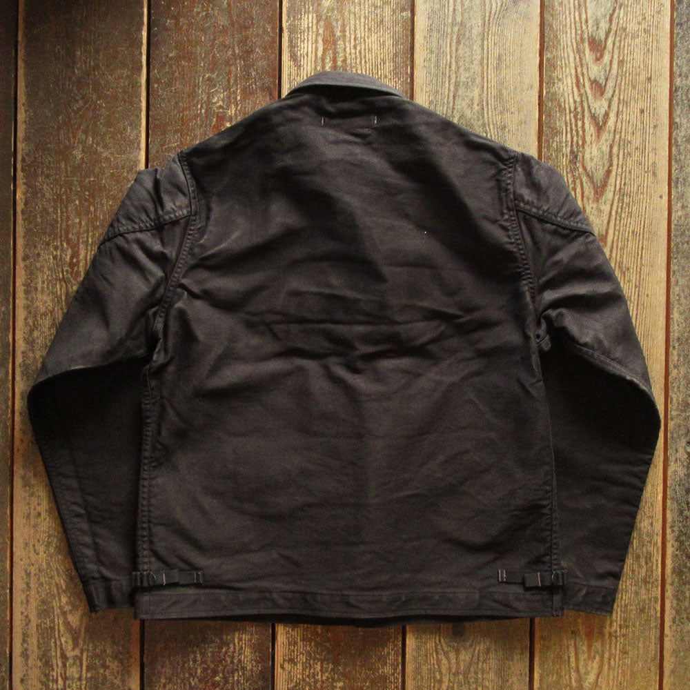FREEWHEELERS/フリーホイーラーズ】“DECK WORKER JACKET” JET BLACK