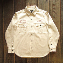画像をギャラリービューアに読み込む, 【WESTRIDE/ウエストライド】HILLBILLY SHIRTS CREAM PRINT

