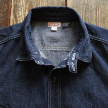 画像をギャラリービューアに読み込む, 【FREEWHEELERS/フリーホイーラーズ】“Birner” MECHANIC SHIRT  8.5oz INDIGO DENIM
