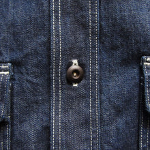 画像をギャラリービューアに読み込む, 【FREEWHEELERS/フリーホイーラーズ】“Birner” MECHANIC SHIRT  8.5oz INDIGO DENIM
