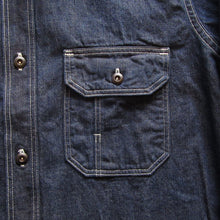 画像をギャラリービューアに読み込む, 【FREEWHEELERS/フリーホイーラーズ】“Birner” MECHANIC SHIRT  8.5oz INDIGO DENIM
