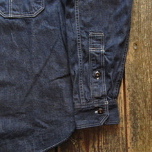 画像をギャラリービューアに読み込む, 【FREEWHEELERS/フリーホイーラーズ】“Birner” MECHANIC SHIRT  8.5oz INDIGO DENIM
