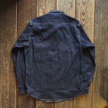 画像をギャラリービューアに読み込む, 【FREEWHEELERS/フリーホイーラーズ】“Birner” MECHANIC SHIRT  8.5oz INDIGO DENIM

