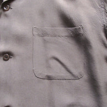 画像をギャラリービューアに読み込む, 【STYLE EYES/スタイルアイズ】PLAIN WEAVE RAYON BOWLING L/S SHIRT
