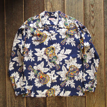 画像をギャラリービューアに読み込む, 【SUN SURF/サンサーフ】L/S RAYON HAWAIIAN SHIRT “UKULELE MELODY”
