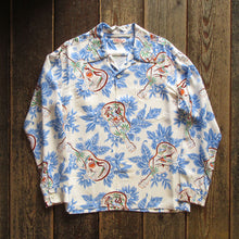 画像をギャラリービューアに読み込む, 【SUN SURF/サンサーフ】L/S RAYON HAWAIIAN SHIRT “UKULELE MELODY”
