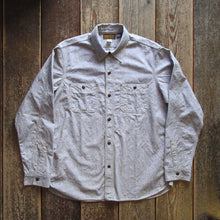 画像をギャラリービューアに読み込む, 【FREEWHEELERS/フリーホイーラーズ】“Neal” SHIRT WHITE PEPPER CHAMBRAY
