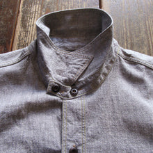 画像をギャラリービューアに読み込む, 【FREEWHEELERS/フリーホイーラーズ】“Neal” SHIRT WHITE PEPPER CHAMBRAY
