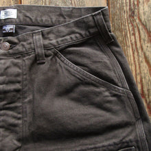 画像をギャラリービューアに読み込む, 【FREEWHEELERS/フリーホイーラーズ】“BAKERSFIELD” CUT-LENGTH TROUSERS YARN-DYED INK BLACK
