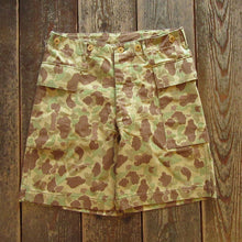 画像をギャラリービューアに読み込む, 【BUZZ RICKSON'S/バズリクソンズ】TROUSERS, HERRINGBONE TWILL CAMOUFLAGE SHORTS
