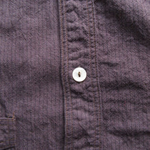 画像をギャラリービューアに読み込む, 【FREEWHEELERS/フリーホイーラーズ】“THE SKIPPER” THREE-QUARTER SLEEVE YARN-DYED DARK GRAY × YARN-DYED BLACK
