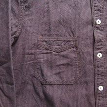 画像をギャラリービューアに読み込む, 【FREEWHEELERS/フリーホイーラーズ】“THE SKIPPER” THREE-QUARTER SLEEVE YARN-DYED DARK GRAY × YARN-DYED BLACK
