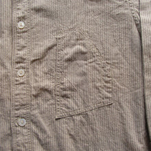 画像をギャラリービューアに読み込む, 【FREEWHEELERS/フリーホイーラーズ】“THE SKIPPER” THREE-QUARTER SLEEVE YARN-DYED DARK BEIGE × YARN-DYED BLACK
