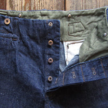 画像をギャラリービューアに読み込む, 【FREEWHEELERS/フリーホイーラーズ】“STEVEDORE” TROUSERS 11.5oz INDIGO DENIM
