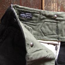 画像をギャラリービューアに読み込む, 【FREEWHEELERS/フリーホイーラーズ】“STEVEDORE” TROUSERS YARN-DYED INK BLACK
