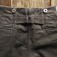 画像をギャラリービューアに読み込む, 【FREEWHEELERS/フリーホイーラーズ】“STEVEDORE” TROUSERS YARN-DYED INK BLACK
