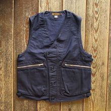 画像をギャラリービューアに読み込む, 【FREEWHEELERS/フリーホイーラーズ】“SPEED ENGINEER” SLEEVELESS COAT NAVY
