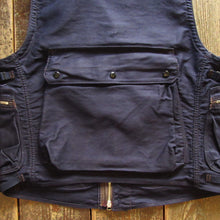 画像をギャラリービューアに読み込む, 【FREEWHEELERS/フリーホイーラーズ】“SPEED ENGINEER” SLEEVELESS COAT NAVY
