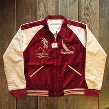 画像をギャラリービューアに読み込む, 【TAILOR TOYO/テーラー東洋】Late 1950s Style Velveteen × Acetate Souvenir Jacket “KOSHO &amp; CO.” Special Edition “GUAM ISLANDS” × “SEAHORSE”
