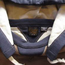 画像をギャラリービューアに読み込む, 【FREEWHEELERS/フリーホイーラーズ】“AFTER HOOD SWEAT SHIRT SET-IN SLEEVE” DOUBLE FACE  MEDIUM GRAY ｘ OLD NAVY ｘ DRY CREAM
