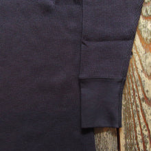 画像をギャラリービューアに読み込む, 【FREEWHEELERSフリーホイーラーズ】“CREW NECKED THERMAL” LONG SLEEVE SHIRT  BLACK
