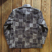 画像をギャラリービューアに読み込む, 【SUGAR CANE/シュガーケーン】FICTION ROMANCE 9.5oz. PATCHWORK DENIM WORK COAT
