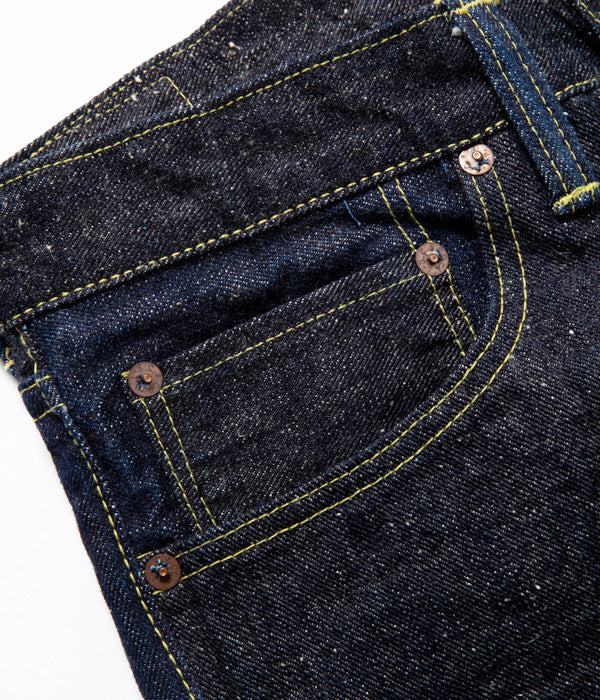 SUGAR CANE/シュガーケーン】砂糖黍製 琉球藍混 × HAWAII藍混 14oz. DENIM SLIM MODEL – Stroke  Clothing