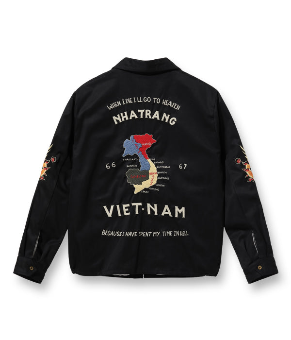 【TAILOR TOYO/テーラー東洋】Mid 1960s Style Cotton Vietnam Jacket “VIETNAM MAP”