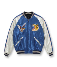 画像をギャラリービューアに読み込む, 【TAILOR TOYO/テーラー東洋】Mid 1950s Style Acetate Souvenir Jacket “ROARING TIGER” × “SPIDERWEB, SNAKE AND SKULL”
