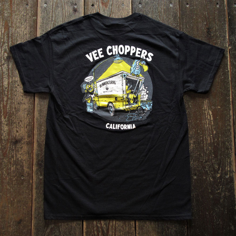 【VEE CHOPPERS MFG】THE WHEELMAN S/S TEE
