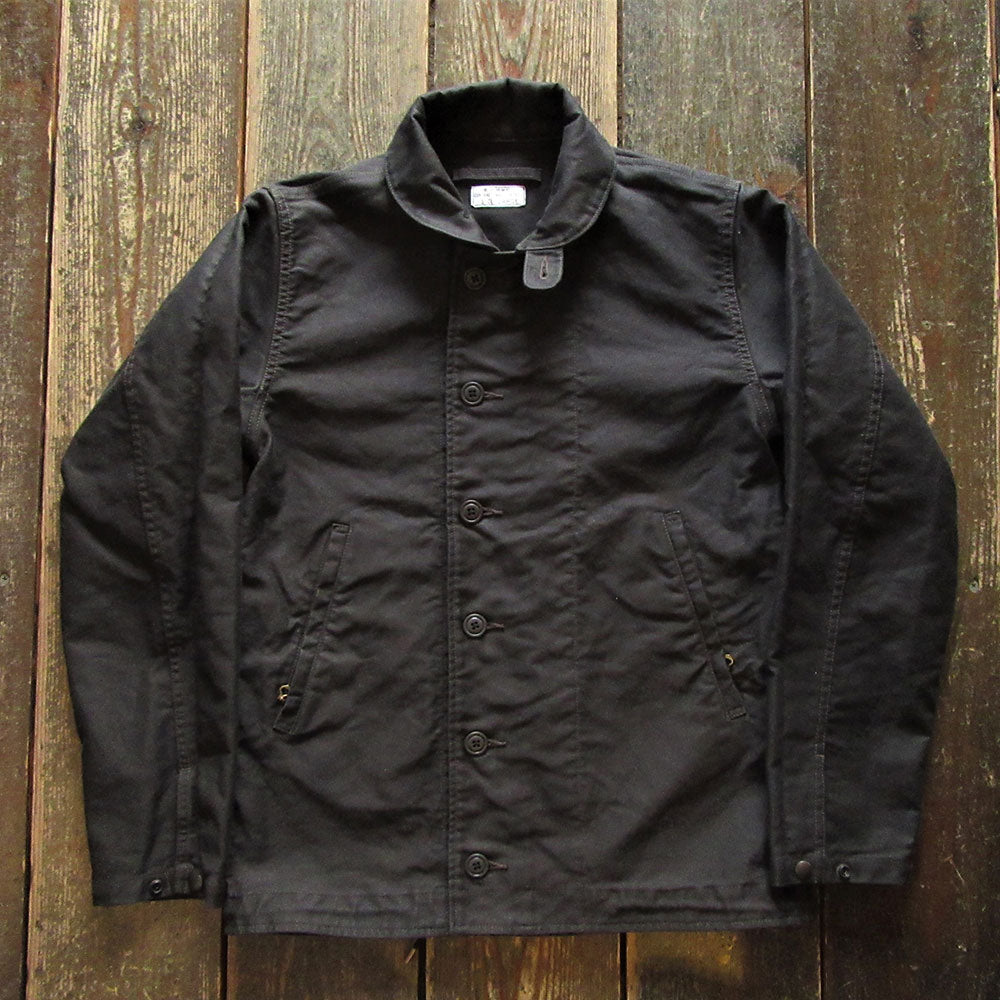 WESTRIDE/ウエストライド】 LIGHT DECK JACKET BLK~PLAIN~ – Stroke