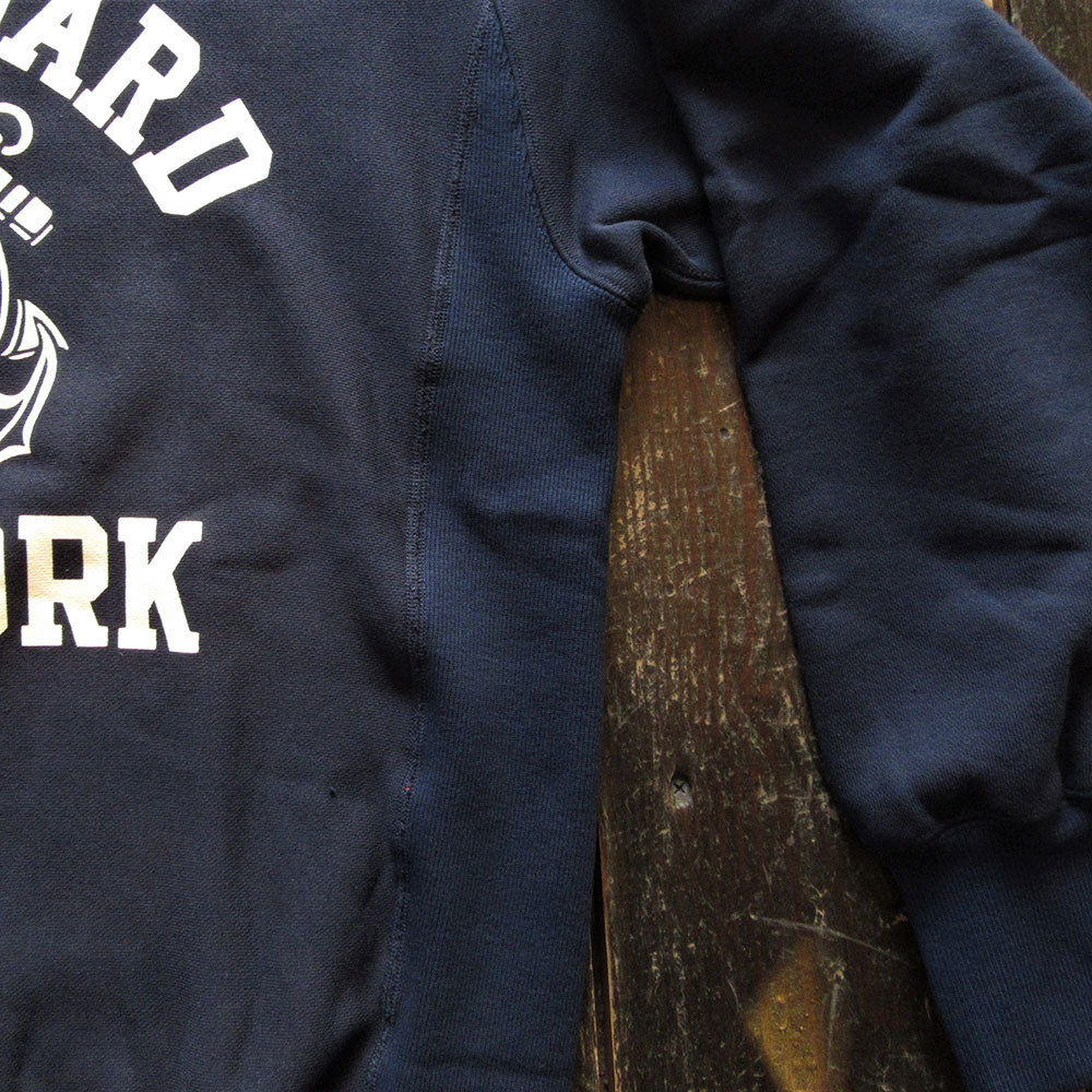 【FREEWHEELERS/フリーホイーラーズ】“COAST GUARD NEW YORK” SIDEWAYS SERIES SET-IN  SLEEVE SWEAT SHIRT