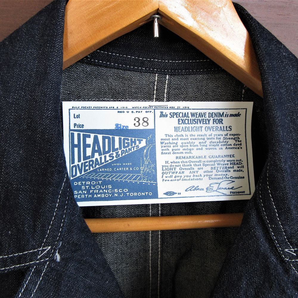 HEADLIGHT/ヘッドライト】9.5oz. SPECIAL WEAVE DENIM DOUBLE