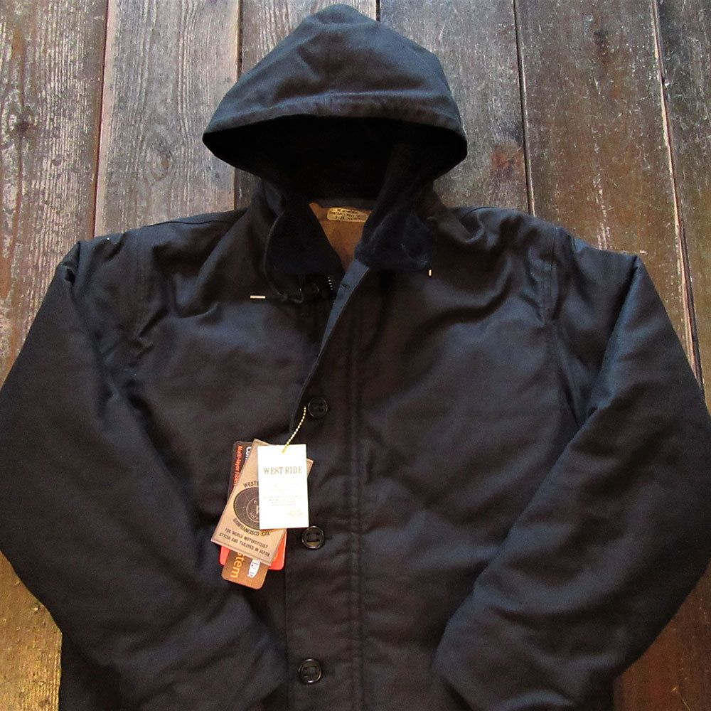 WESTRIDE/ウエストライド】 CANADIAN DECK JACKET PLAIN – Stroke Clothing